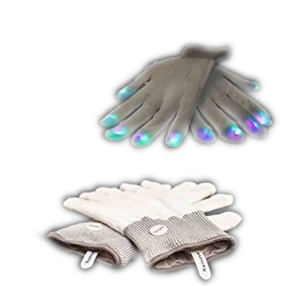 LED Gloves Multicolor LEDs